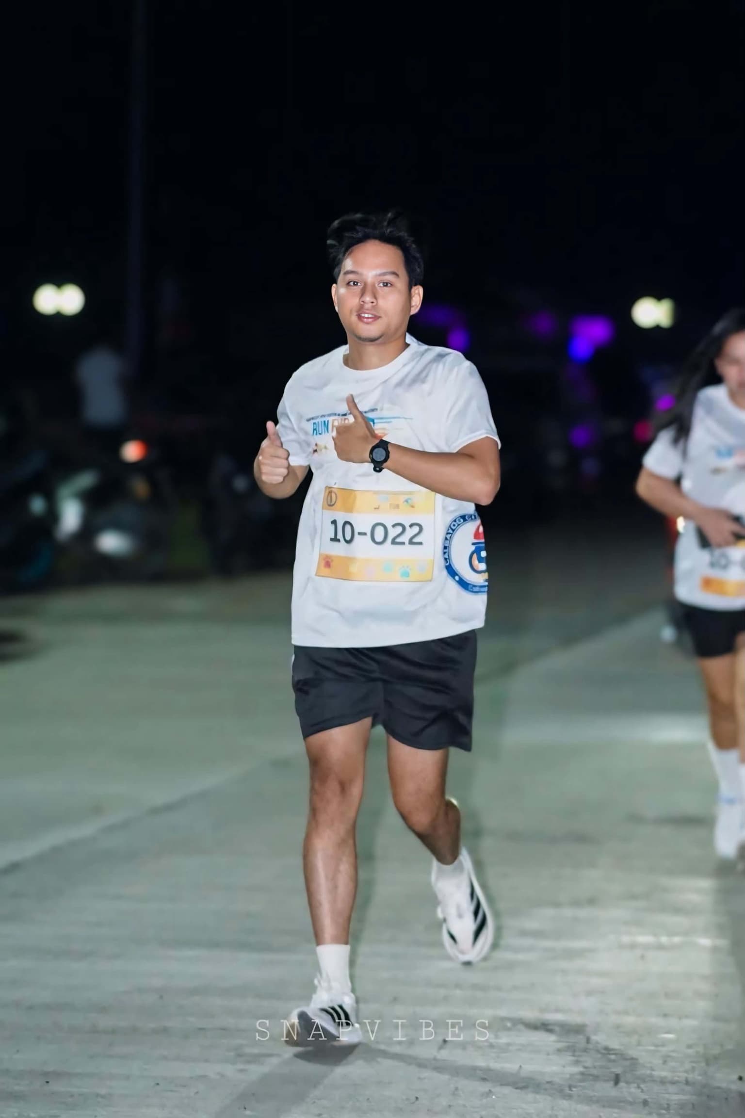 Aaron running